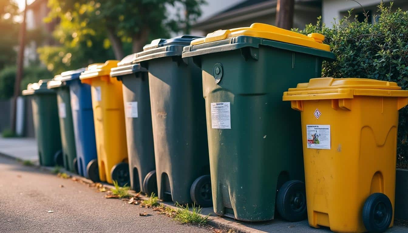 Illustration: Les normes, matériaux et options qui influencent le choix des dimensions des conteneurs poubelles