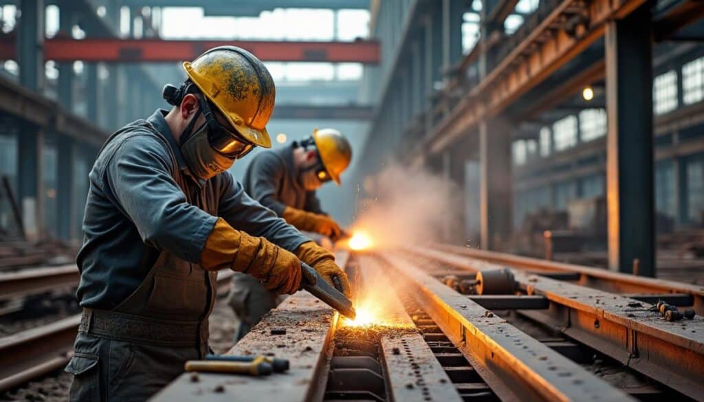 Comment la ferronnerie contribue-t-elle à la protection des ouvriers face aux risques sur le chantier ?