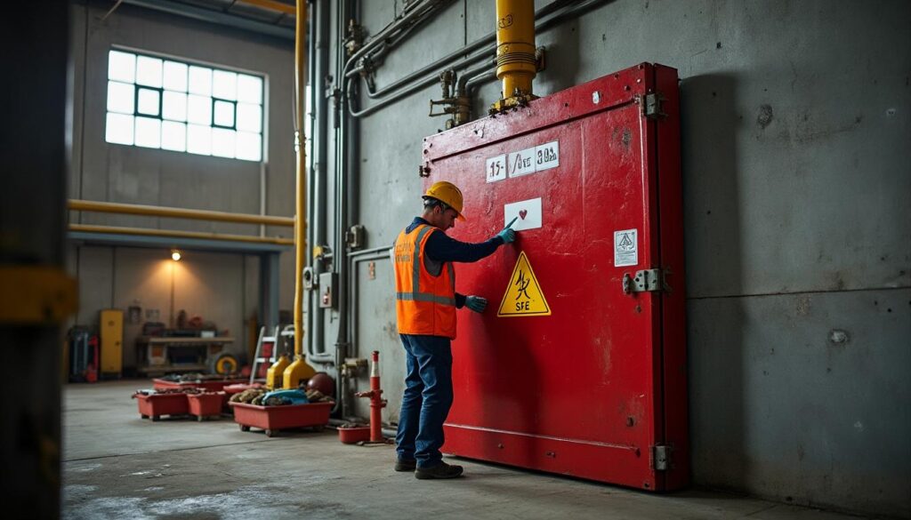 Contrôle des issues d’incendie dans une installation industrielle : conseils pratiques