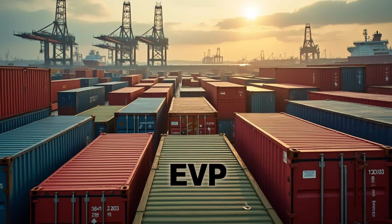 Illustration: Comprendre la notion d’EVP dans le transport maritime