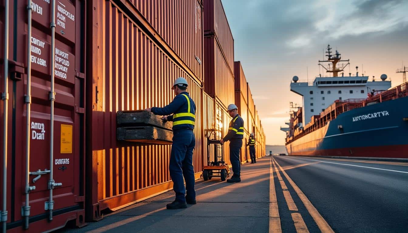 Illustration: Comprendre les bases du conteneur maritime et son rôle logistique