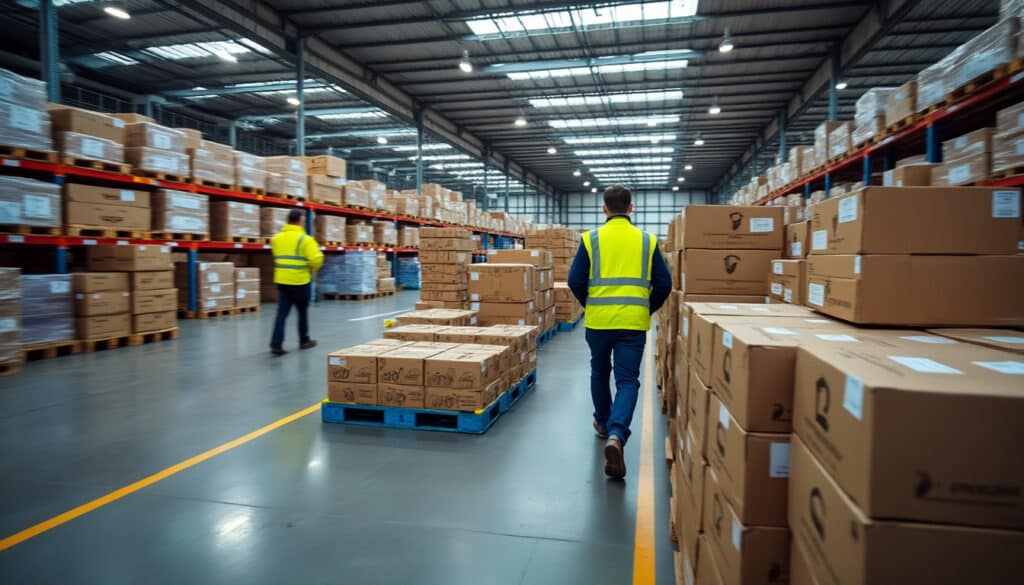 Auchan logistique à Amiens : un centre stratégique et innovant
