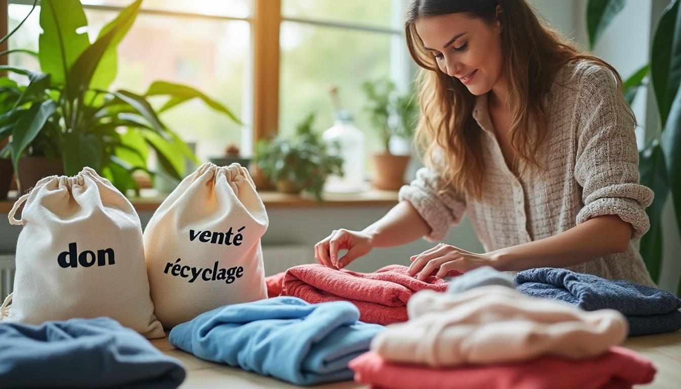 Illustration: Comment choisir la meilleure solution pour valoriser ses vêtements usagés
