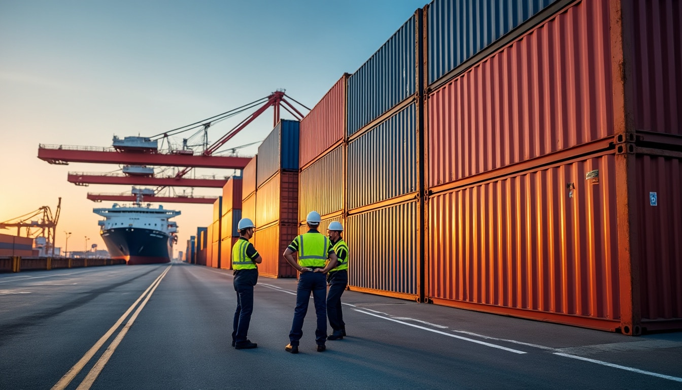 Illustration: Comprendre le rôle et l’utilité des containers maritimes