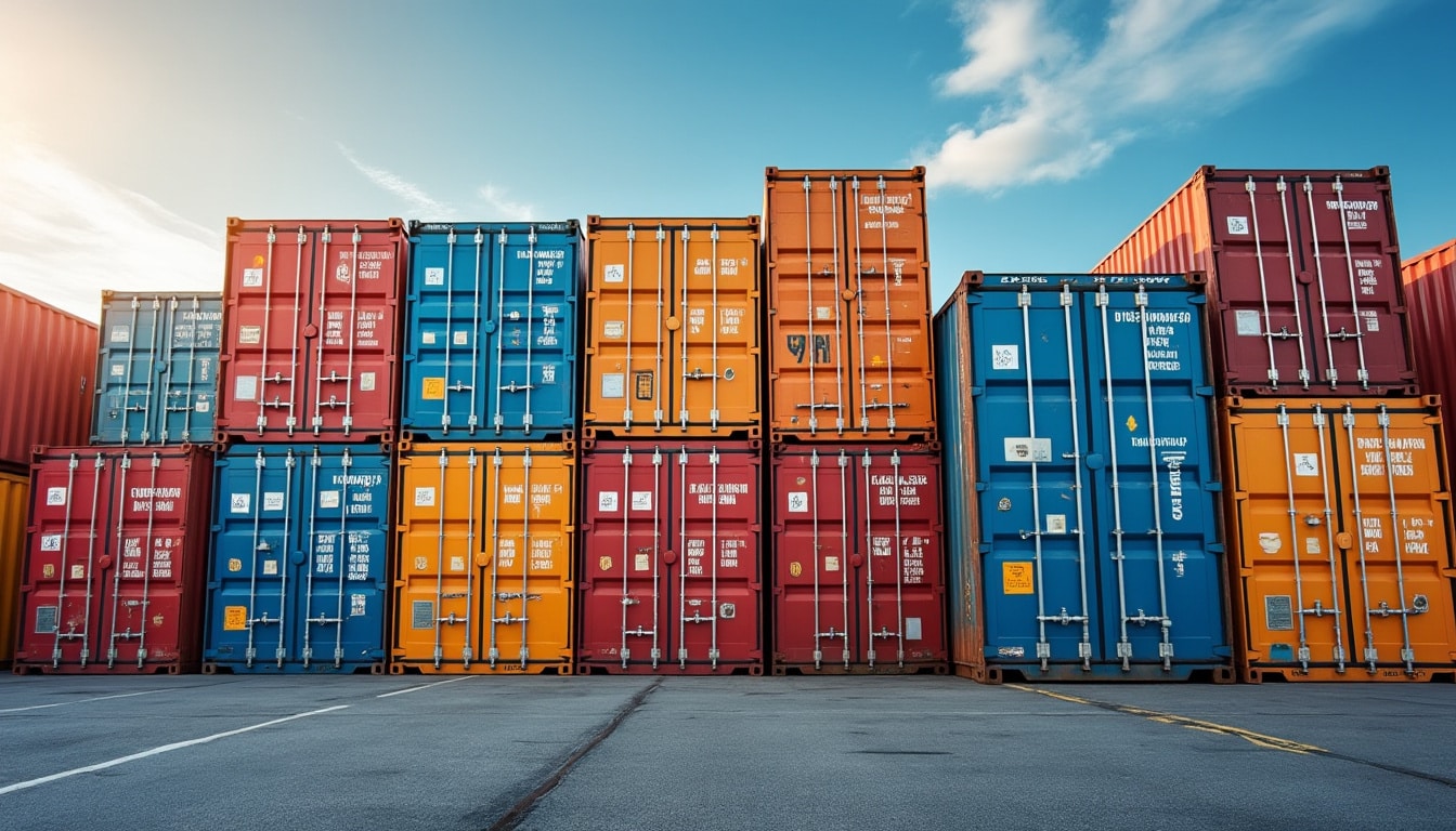 Taille des containers maritimes : guide complet pour bien choisir