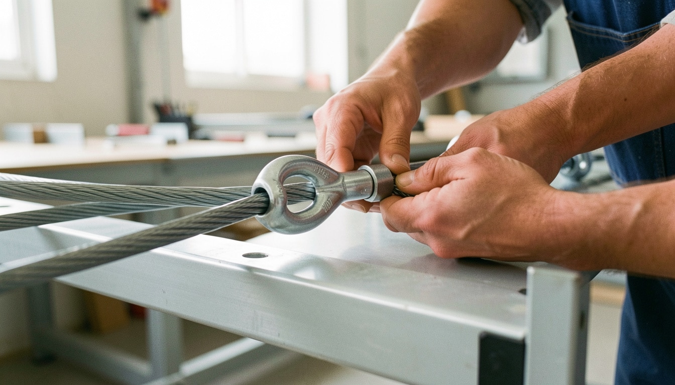 Fixation pour câble acier : bien choisir chaque accessoire