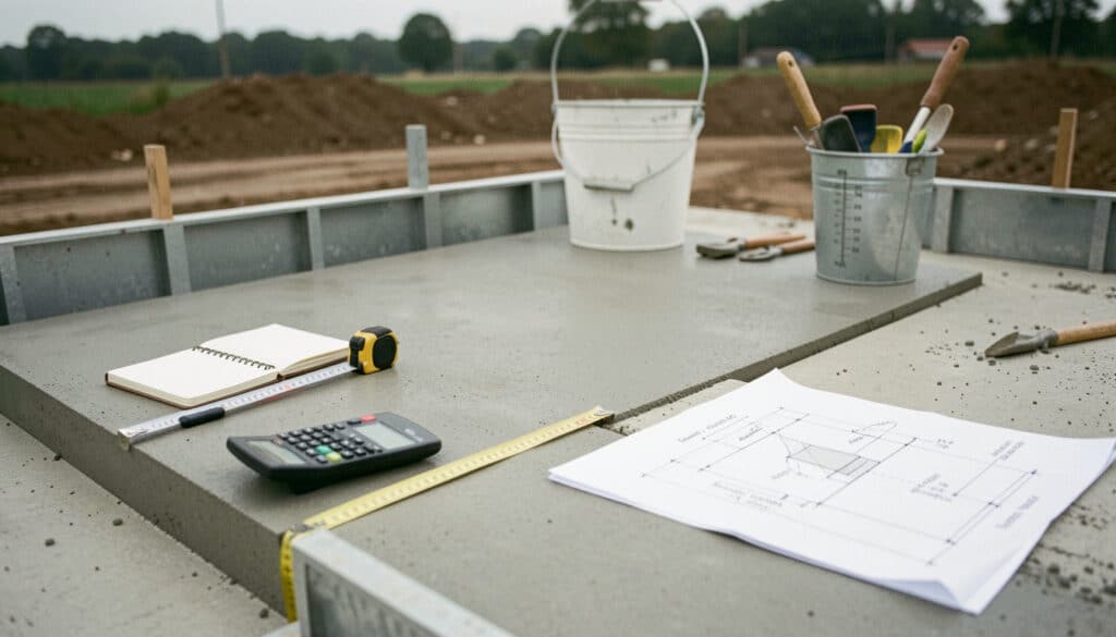 Calculer le volume de béton en m³ sans se tromper