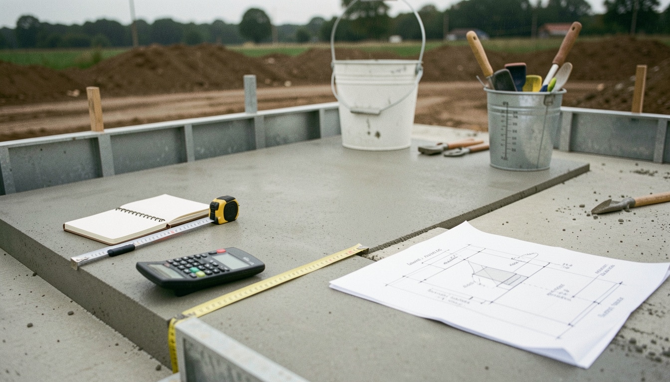 Calculer le volume de béton en m³ sans se tromper